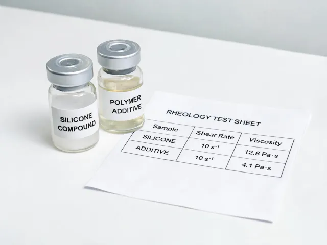 Micro silicone compound samples