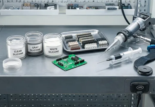 Electronics silicone compound